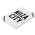 JIMOTOE Wear Local Japanの新座市 NIIZA CITY Notebook :placed flat