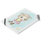 Kokoroの笑顔ちゃん Notebook :placed flat