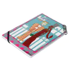 OHANA-SHOPのマヨネーズとケチャップがパリコレにでたら Notebook :placed flat