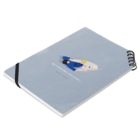 柔術イラストレーションのbjj white belt survival  Notebook :placed flat