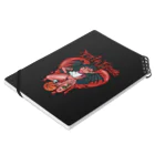 𝓜𝓪𝓶𝓲 @skullloverのPainless devil girl Notebook :placed flat