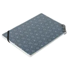 usagiの麻の葉模様 Notebook :placed flat