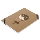 イラスト MONYAAT のCT98 CHOCOKATE IS MY LIFE*E Notebook :placed flat