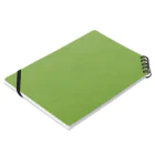 hueの2017年トレンドカラー Greenery 新鮮で活力を与えるグリーン Pantone Notebook :placed flat