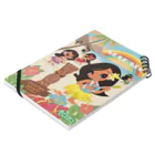 FOXY COLORSのHULA BABY Notebook :placed flat