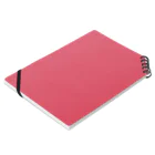 hueの日本の伝統色 0037 薔薇色 ばらいろ Notebook :placed flat