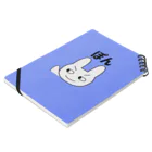 pon_kのぽんきちブルー Notebook :placed flat
