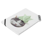 ちよよの憂い猫 Notebook :placed flat