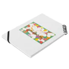 ジルトチッチのデザインボックスのハッピーバレンタイン Notebook :placed flat