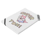 【Yuwiiの店】ゆぅぅぃーのSUPER★TON!! Notebook :placed flat