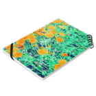 yunyunlivvyのCalifornia poppy Notebook :placed flat