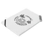 hawaii honu makanaのhawaii honu makana Notebook :placed flat