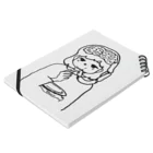 ヤマモトカヤコの脳みソーセージ Notebook :placed flat