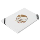 Smile Cute ..mikiのI love cat Notebook :placed flat