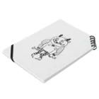 はせおのぱんお Notebook :placed flat