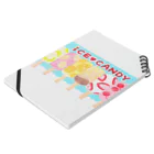 リトルプラムガールのアイスキャンディーズ Notebook :placed flat