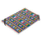 kommy_designのアジアの染織物風 Notebook :placed flat