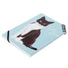 hamishaka_shopのCat Times Notebook :placed flat