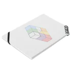 ２万人ニートのcolor cube Notebook :placed flat