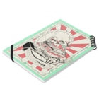 Japaaaan 和店の化粧鳥 Notebook :placed flat