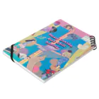 𝙈𝙊𝙈𝙊'𝙨 𝙎𝙝𝙤𝙥の90's anime & momo #02 Notebook :placed flat