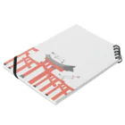 Amiの狐の手毬唄-鳥居- Notebook :placed flat