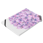 rangetuの紫陽花 Notebook :placed flat