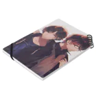 Kujoの黒×男子 Notebook :placed flat