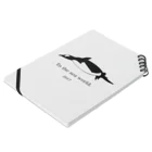 shibaのペンギン Notebook :placed flat