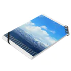 RUNARUNA_SHOPの山 Notebook :placed flat