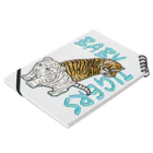 LalaHangeulのBABY TIGERS Notebook :placed flat