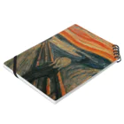 artgalleryのThe Scream Notebook :placed flat