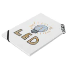 みほく堂のLED Notebook :placed flat