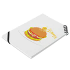 AURA_HYSTERICAのHamburger ノートの平置き