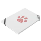 Dogo DoodleのMomo Notebook :placed flat