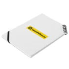 open.Yellow.os original official goods storeのopen.Yellow.os公式支援グッズ Notebook :placed flat