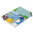 榛原ペンギン美術館(物販部)のキウイスイミング Notebook :placed flat