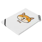 MrKShirtsのInu (犬) 色デザイン Notebook :placed flat