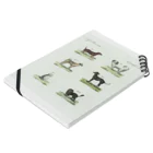 J. Jeffery Print Galleryの1802年ドイツの犬たち Notebook :placed flat