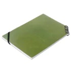 kiki25のmoss green Notebook :placed flat