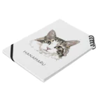 みきぞーん｜保護猫 ミッキー画伯と肉球とおともだちのhanamaru Notebook :placed flat
