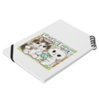 ICE BEANSのWhiskey Lukey Notebook :placed flat