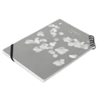 春先の源氏物語　4帖「夕顔」 Notebook :placed flat