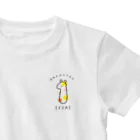 ぼんやり商会 SUZURI店のおめでとう１さい（こども・イエロー） One Point T-Shirt