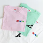 ぼんやり商会 SUZURI店の緑の電車さん ｡ｏＯ One Point T-Shirt