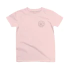 pinkchanの🌼しあわせ本舗 lucky hanachan スケルトン (B) ワンポイントTシャツ