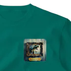 MistyStarkの飛び出す恐竜　－　dinosaur that pops out　－ One Point T-Shirt