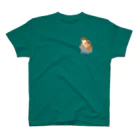 LalaHangeulのTOAD (ヒキガエル) 英字バージョン One Point T-Shirt