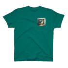 MistyStarkの飛び出す恐竜　－　dinosaur that pops out　－ One Point T-Shirt