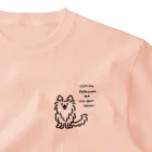 TOMOS-dogのえがおでみあげる犬 One Point T-Shirt